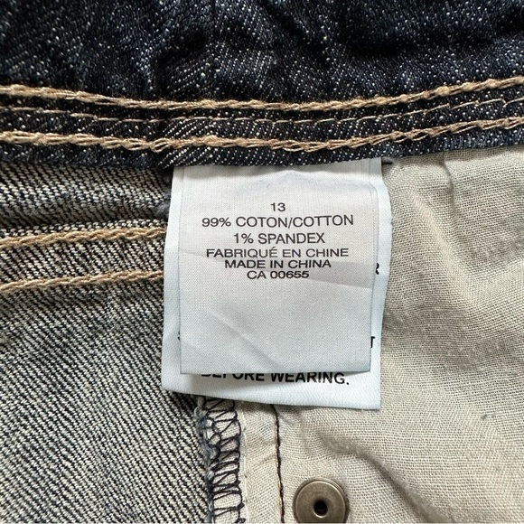 Coastal Cowgirl Denim Mini Skirt Jean Skirt Festival Fashion - Size 13 - Picture 8 of 11